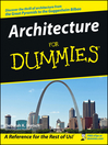 Architecture For Dummies (eBook)